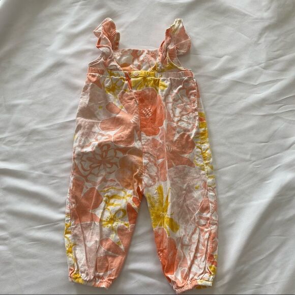 Just One You Girls’ Floral Overall - Picture 4 of 4